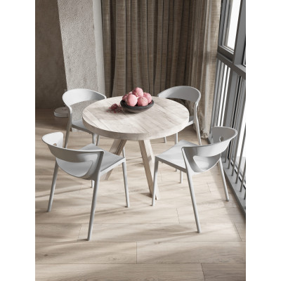 Комплект мебели для дачи и кафе из полипропилена