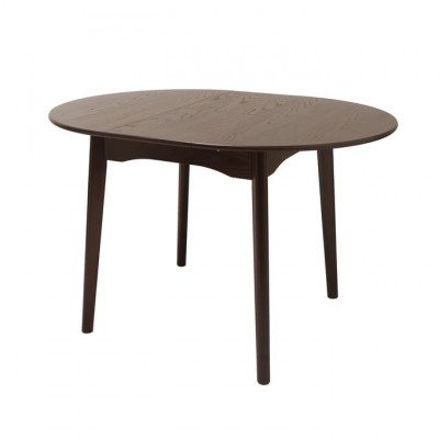 Обеденный стол Модерн, круглый, раздвижной (коричневый)