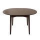 Обеденный стол Модерн, круглый, раздвижной (коричневый)