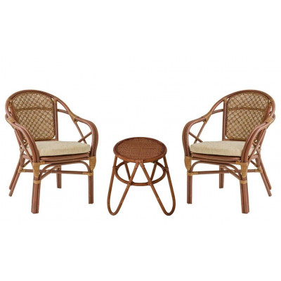 Кофейный комплект с креслами Петани и столиком Киви