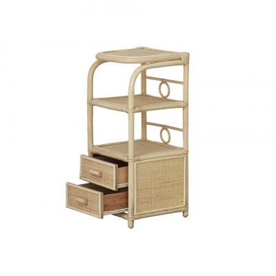 Комод из ротанга с двумя ящиками