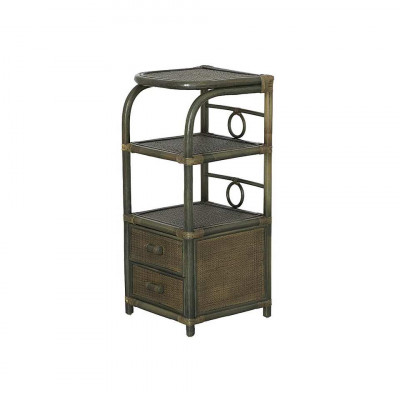 Комод из ротанга с двумя ящиками