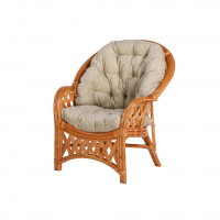 Кресло Черчилль (Рузвельт), подушка светлая