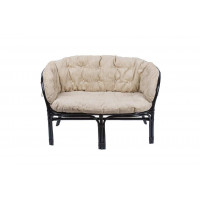 Подушка на диван Багама, полная бежевая, ткань шенилл