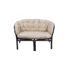 Подушка на диван Багама, полная бежевая, ткань шенилл