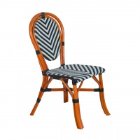 Стул плетеный из комбинированного ротанга Париж