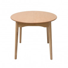 Обеденный стол Модерн, круглый, раздвижной (светлый бук)