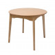 Обеденный стол Модерн, круглый, раздвижной (светлый бук)