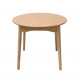 Обеденный стол Модерн, круглый, раздвижной (светлый бук)