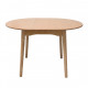 Обеденный стол Модерн, круглый, раздвижной (светлый бук)