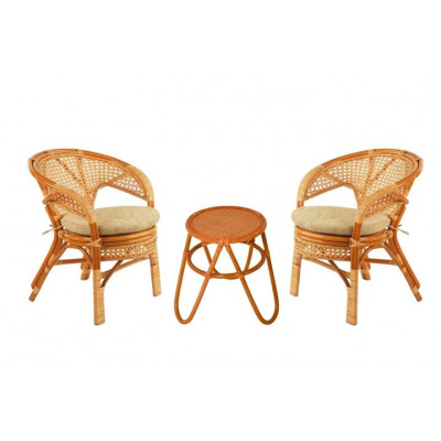 Кофейный комплект с креслами Пеланги и столиком Киви