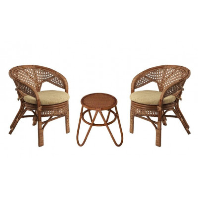 Кофейный комплект с креслами Пеланги и столиком Киви