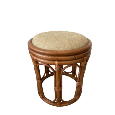 Пуф из ротанга 12/18