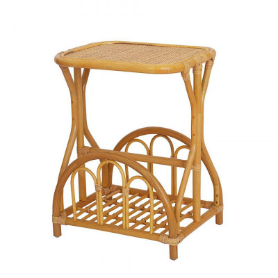 Столик-газетница из ротанга
