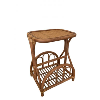 Столик-газетница из ротанга