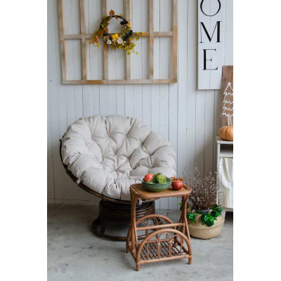 Столик-газетница из ротанга