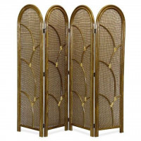 Ширма складная из ротанга 07/05