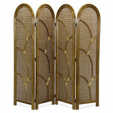 Ширма складная из ротанга 07/05
