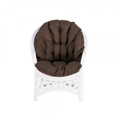 Кресло Черчилль (Рузвельт), подушка коричневая