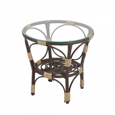 Багама Дуэт с бежевыми подушками (искусственный ротанг)