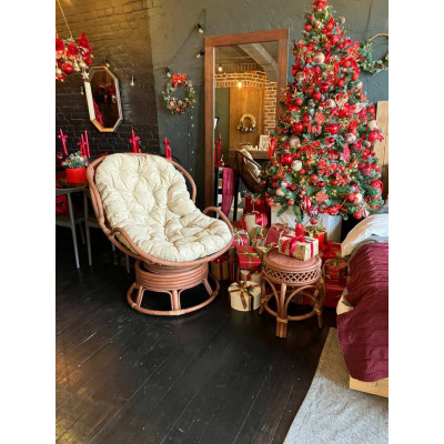 Кресло вращающееся Папасан Челси