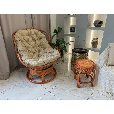 Кресло вращающееся Папасан Челси