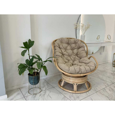 Кресло вращающееся Папасан Челси