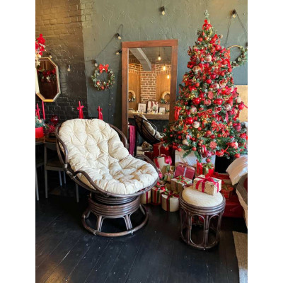 Кресло вращающееся Папасан Челси