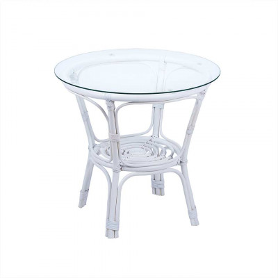 Стол из натурального ротанга Багама, круглый