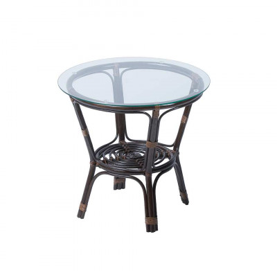 Стол из натурального ротанга Багама, круглый