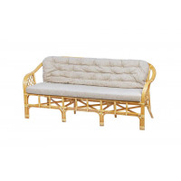 Диван из ротанга Маркос 3-местный