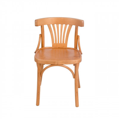 Венский стул твердый, коньячный