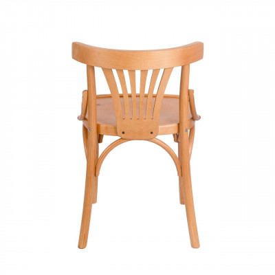 Венский стул твердый, коньячный