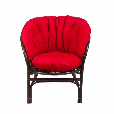 Багама Дуэт с красными подушками (стол круглый)