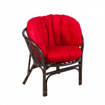 Багама Дуэт с красными подушками (стол круглый)