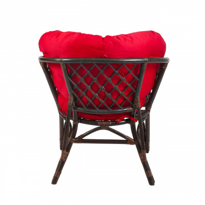 Багама Дуэт с красными подушками (стол круглый)