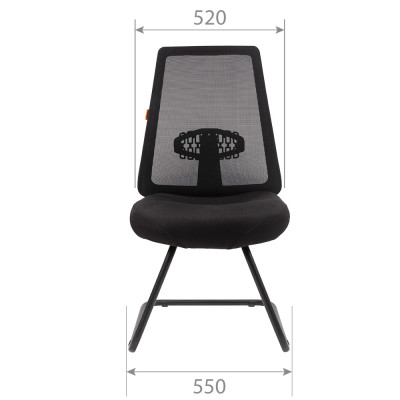  CHAIRMAN 535V Сетчатый акрил черный / Полиэстер черный купить в Екатеринбурге