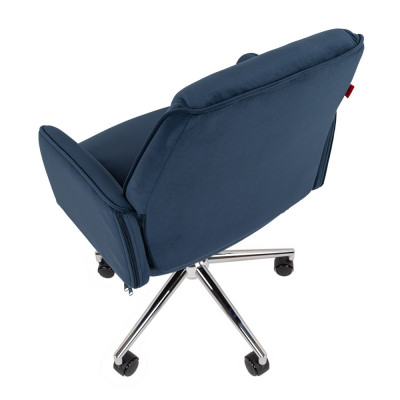 CHAIRMAN HOME 302 Ткань велюр темно-голубой