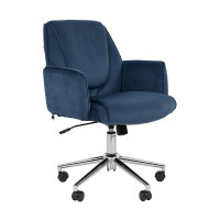 CHAIRMAN HOME 302 Ткань велюр темно-голубой