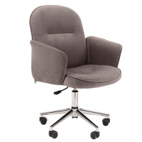  CHAIRMAN HOME 130 Ткань велюр T-55 темно-серый