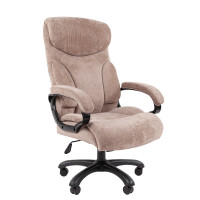 Кресло CHAIRMAN HOME 401 Ткань велюр S темно-бежевый