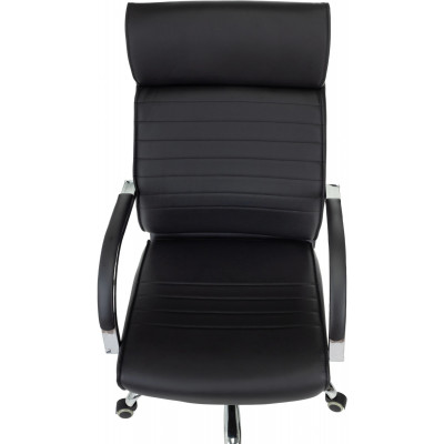 Кресло руководителя Бюрократ T-8010SL черный эко.кожа