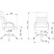 Кресло руководителя Бюрократ T-8010SL черный эко.кожа