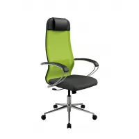 Кресло ErgoLife Set 11/подл.131/осн.Sit 052 (Зеленый-Черный 142.16.1.2A3)