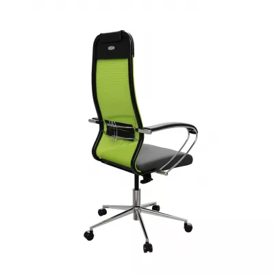 Кресло ErgoLife Set 11/подл.131/осн.Sit 052 (Зеленый-Черный 142.16.1.2A3)