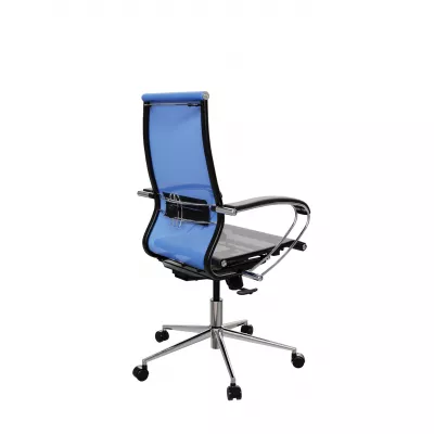 Кресло ErgoLife Set 9/подл.131/осн.Synchro 052 (Васильковый-Черный 205.16.1.403)