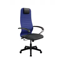 Кресло SU-B-10/подл.130/осн.001 (Синий-Черный E9.12.1.222)