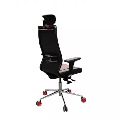 Кресло SynchroSit 10 B2-187D - Extra /Kb40/Wh40/D02P/H13mL-G-1DF(M18.B23.G18.W32) (Черный-Красный)