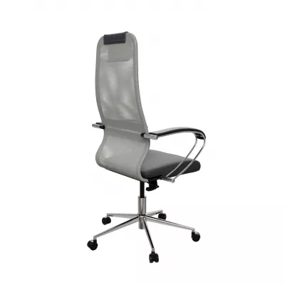 Кресло SU-B-8/подл.131/осн.009 (Св.серый-Черный DE.16.1.2A2)