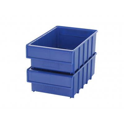 Ящик пластиковый Практик 300х185х100 синий